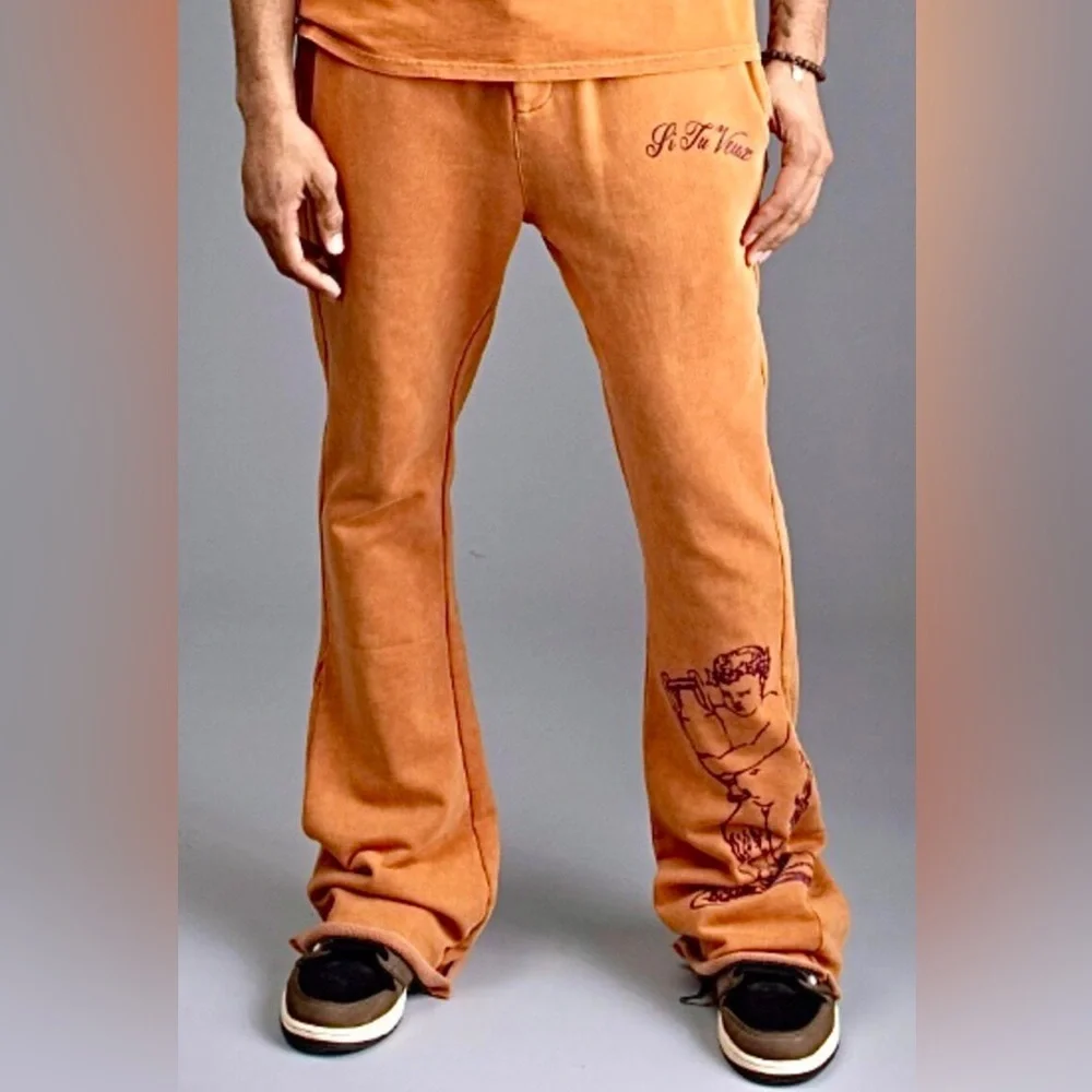 Si tu veiux joggers graphic stack Sz various